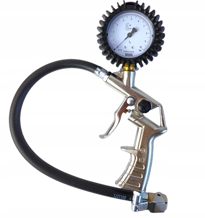 MANOMETR do pompowania kół z HOMOLOGACJĄ ADLER SKP ważna do 12.2025r