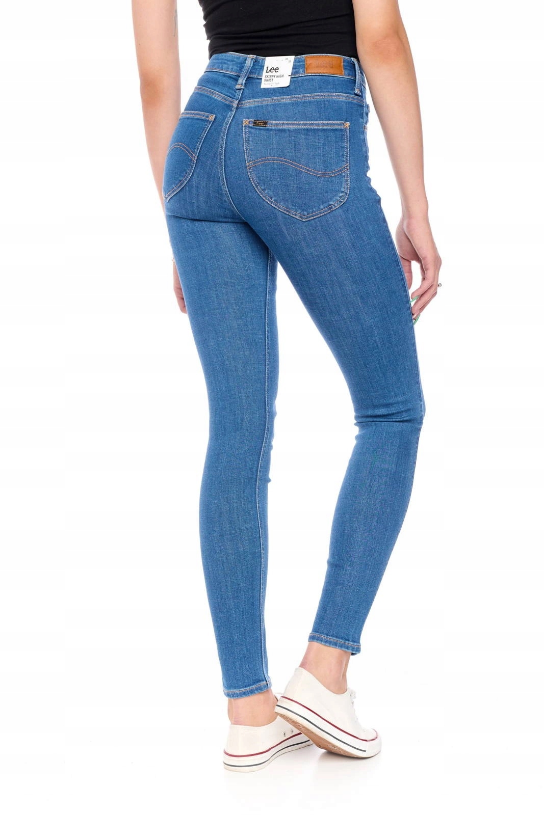 Dámské úzké nohavice džíny Lee Scarlett High Bright Stone L626MANS 27/33
