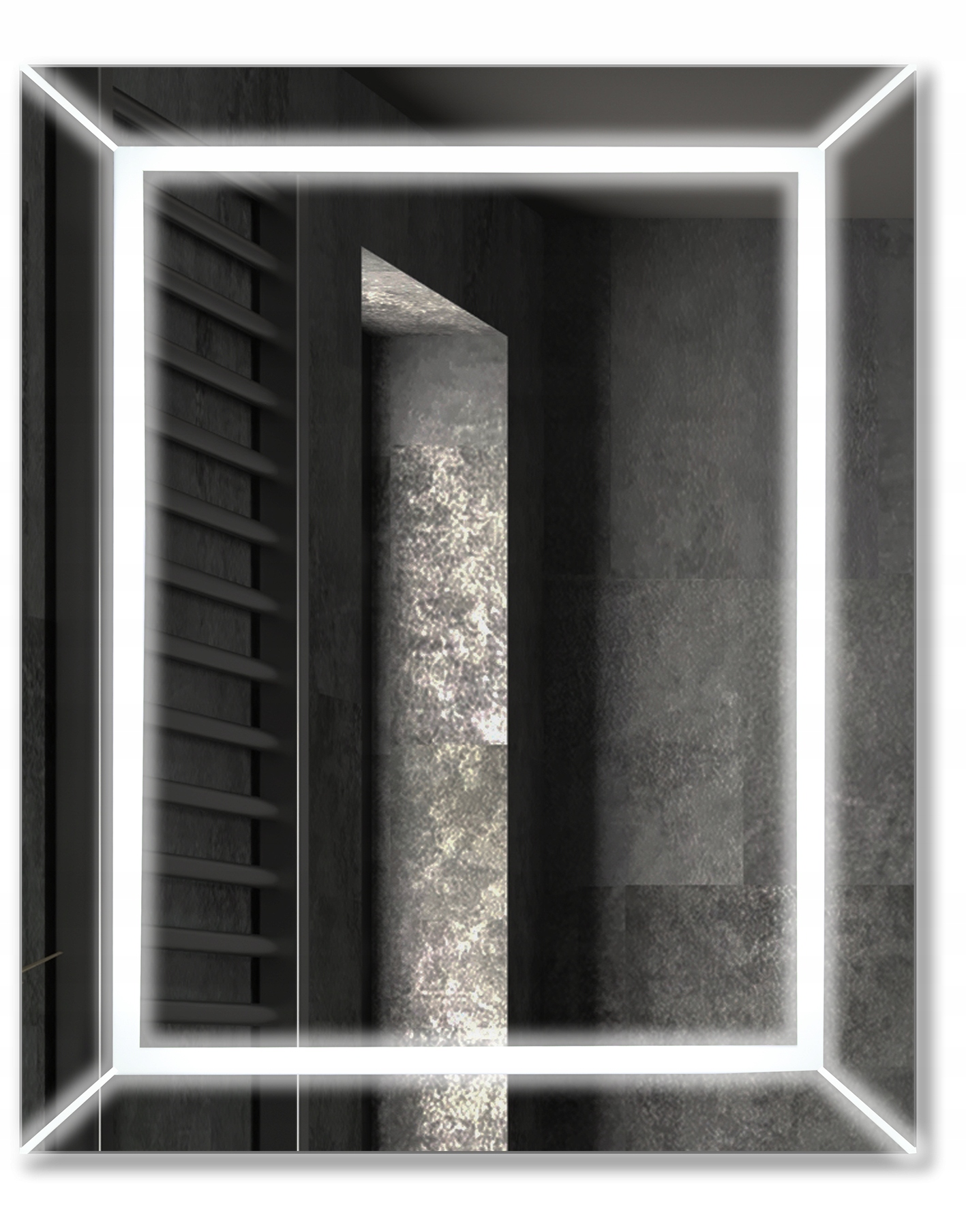 

Lustro łazienkowe podświetlane Led Exton 50x65cm