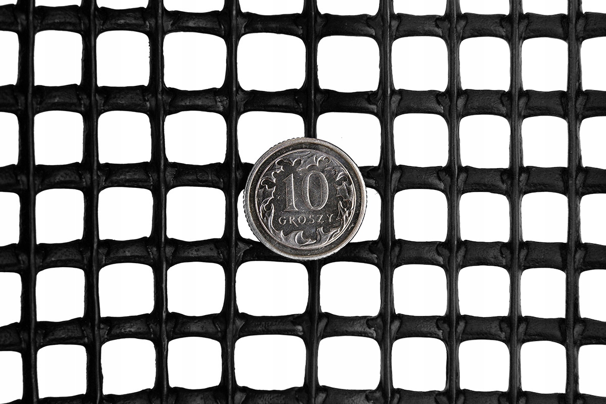 MOCNA SIATKA ZABEZPIECZAJĄCA NA RYNNY na liście 2m czarna UV DO RYNIEN Marka Rolmarket