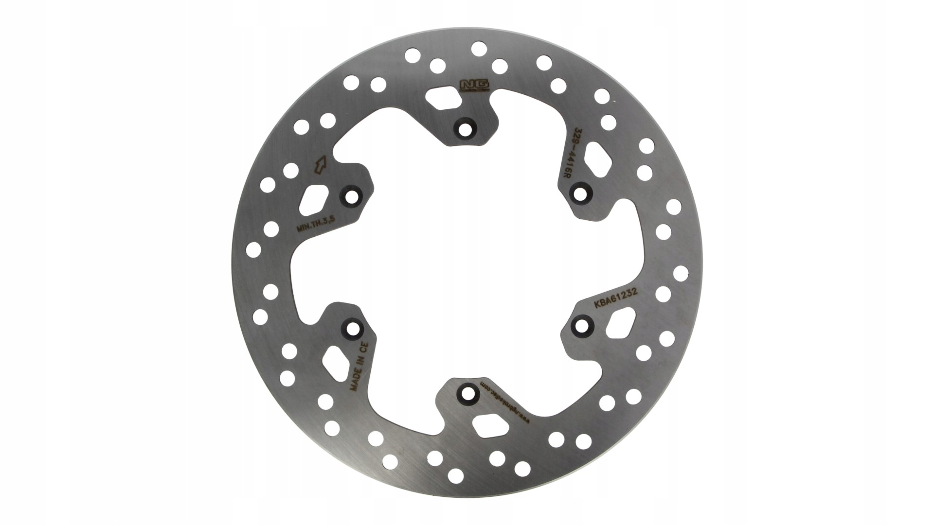 NG329 - ТОРМОЗНОЙ ДИСК NG SUZUKI RM 125 1999-2005 ЗАДНИЙ