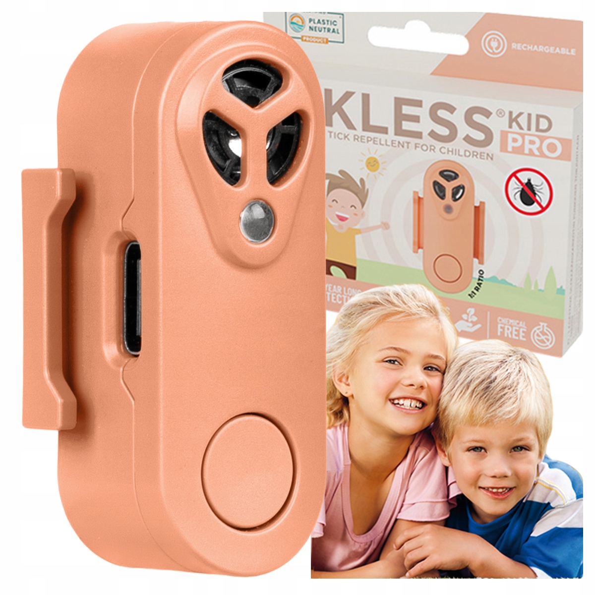Ochrona Przed Kleszczami Ultradzwiękowa Opaska Dla Dzieci Tickless Pro