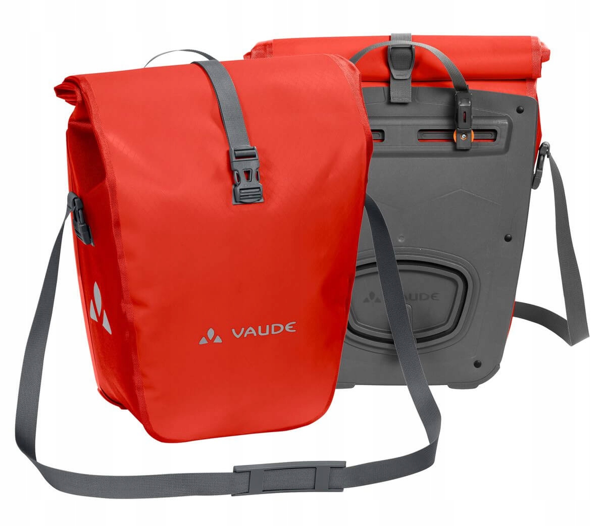 Zadní cyklistické brašny Aqua Back 2x24L lava Vaude
