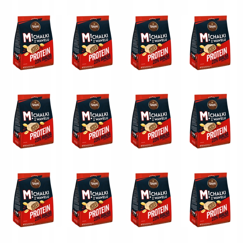 Wawel Michałki Protein 245 g X12