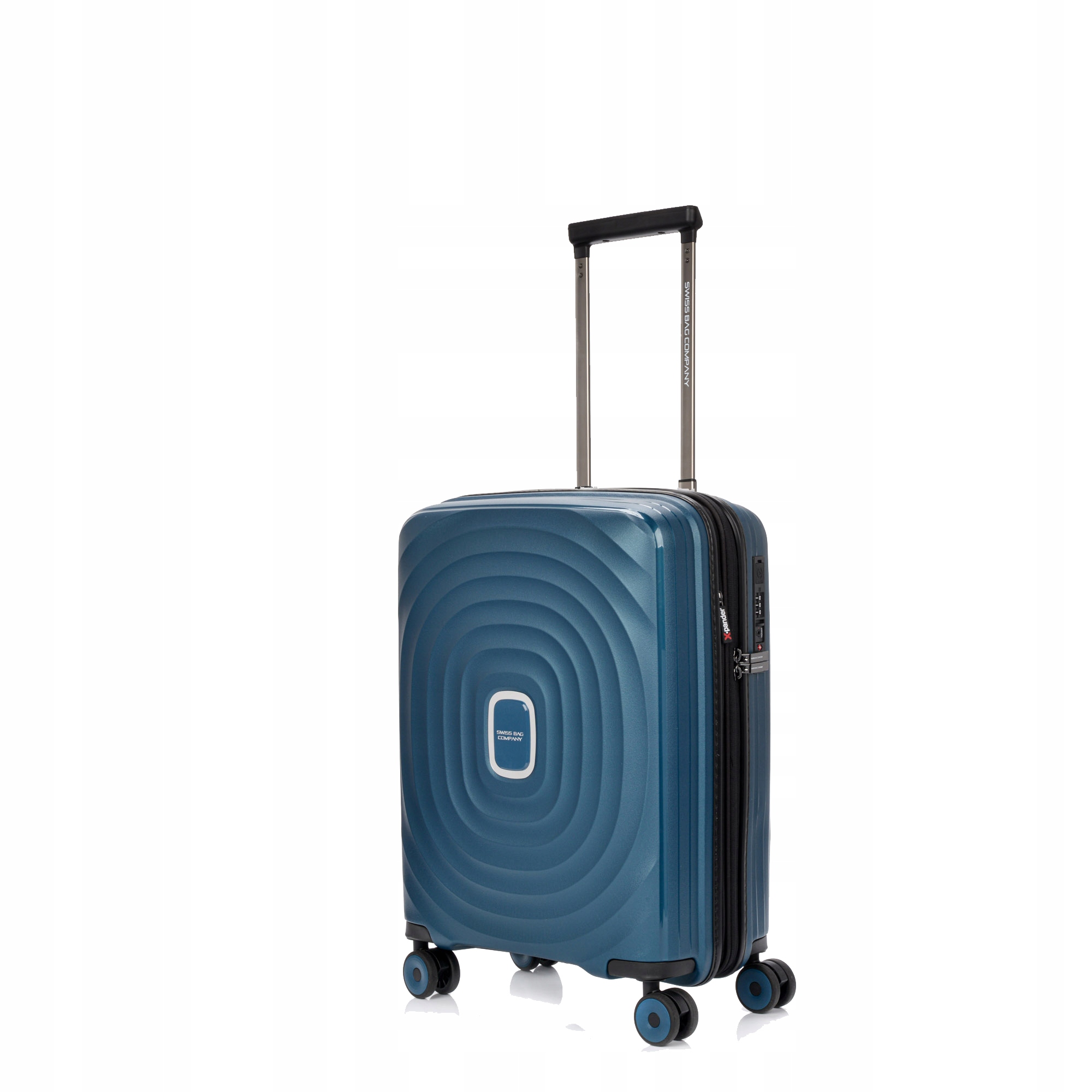 Kabinový kufr polypropylen lehký a odolný SwissBags 49 l Echo 55 cm