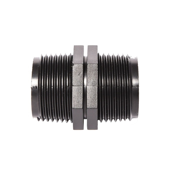 Nypel PP 1/2"-1/2" GZ,GZ