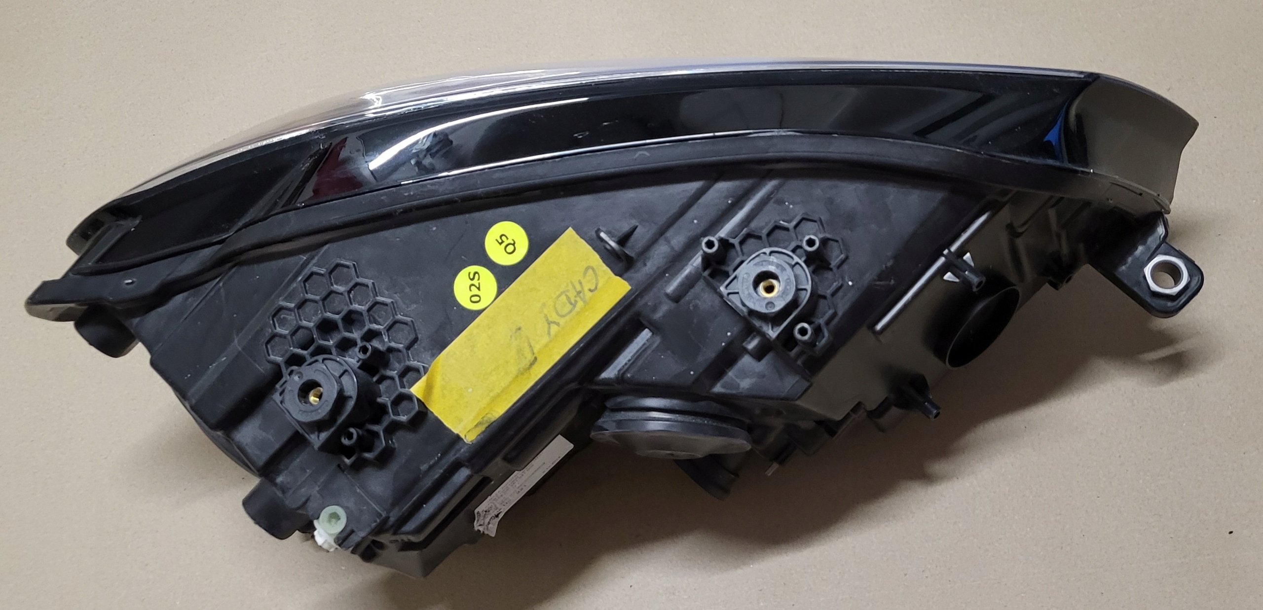 light REFLEKTOR front left front VW CADDY 2K original EUROPA