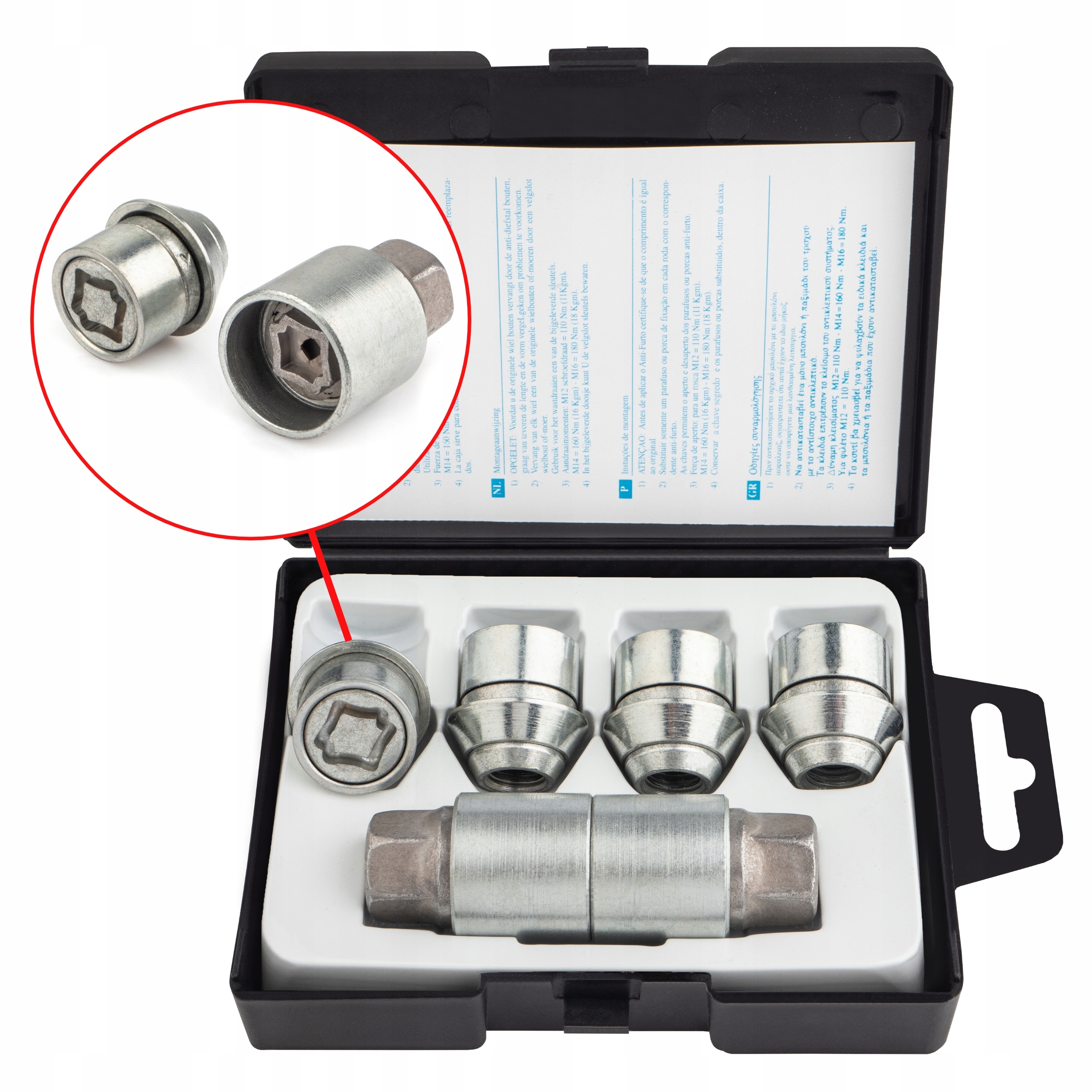 Bezpečnostní matice M12x1.5x29mm Ford