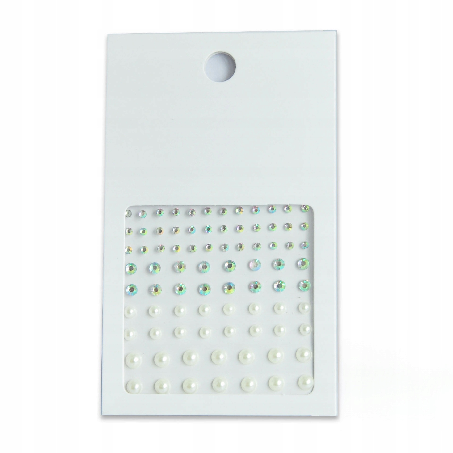 PERŁY DO WŁOSÓW KLEJNOTY DO TWARZY PERŁOWE