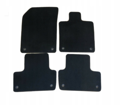 Volvo velúrové koberčeky komplet Charcoal čierne Rhd 32216559 Oe