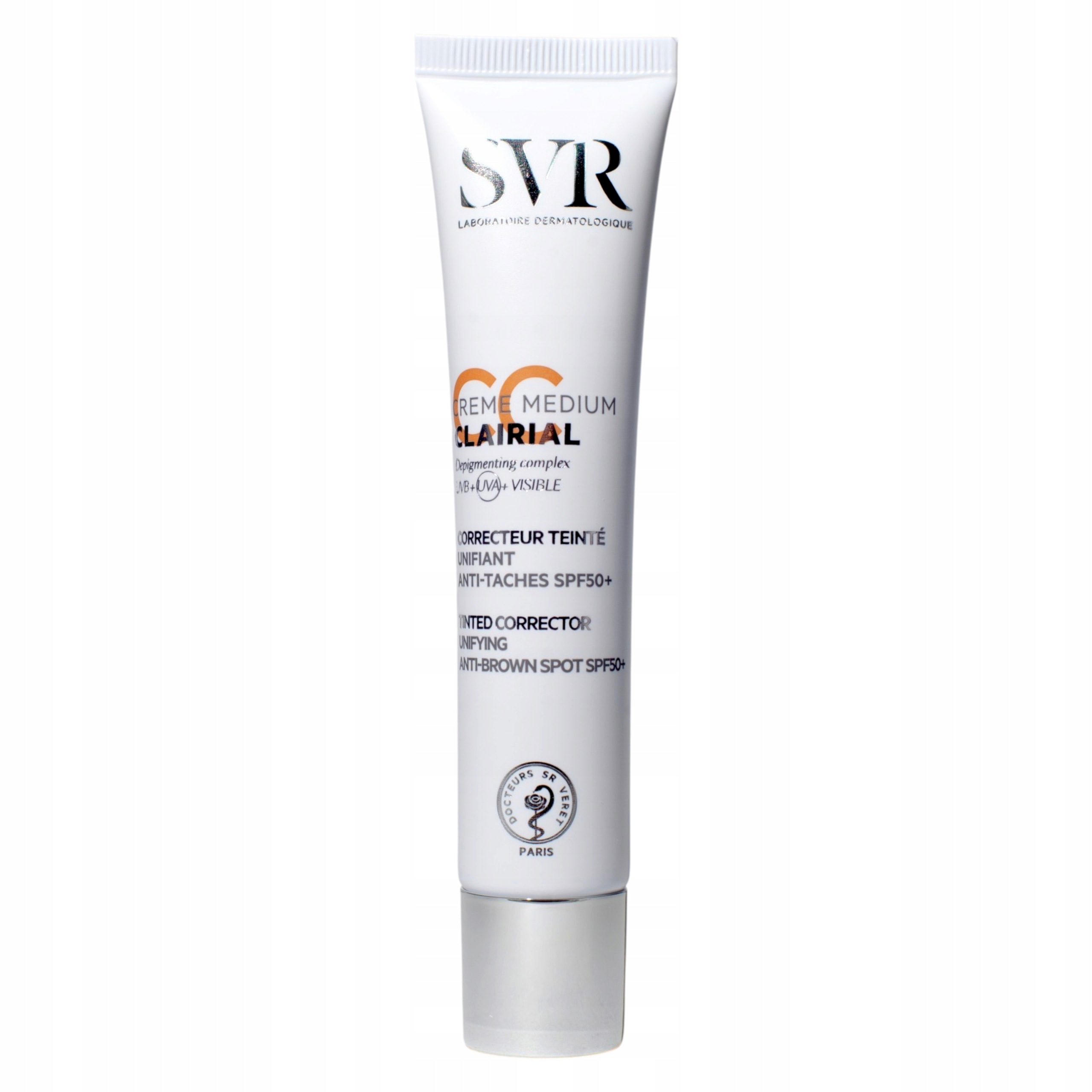 Svr Clairial CC SPF50+ Medium 40 ml Krem Przeciw Przebarwieniom