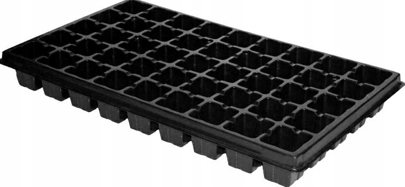 

Paleta Rozsadowa 52x52x55/45 Kwadrat szerokie dno