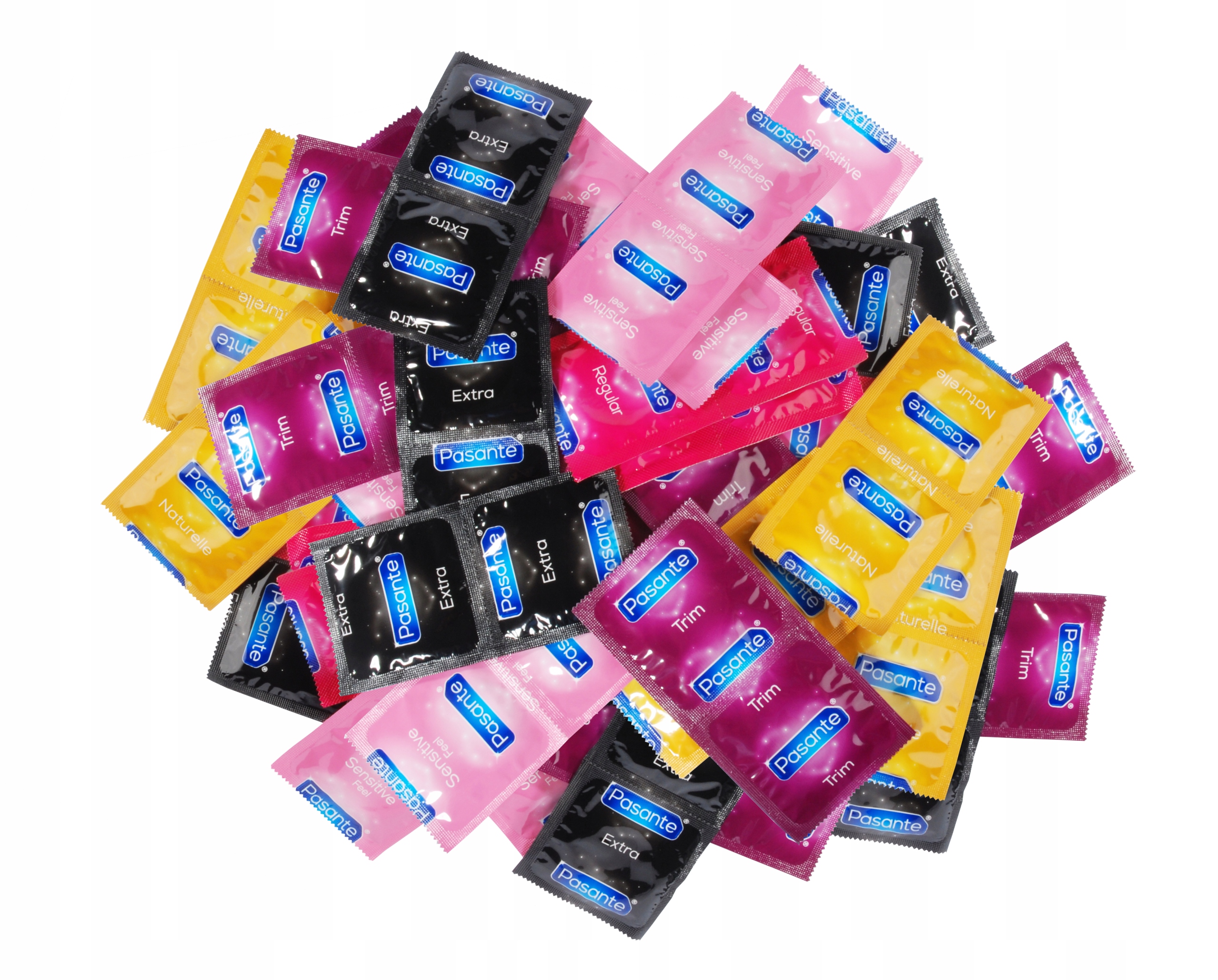 

Prezerwatywy Pasante MIX Rożne Rodzaje - 50 Sztuk