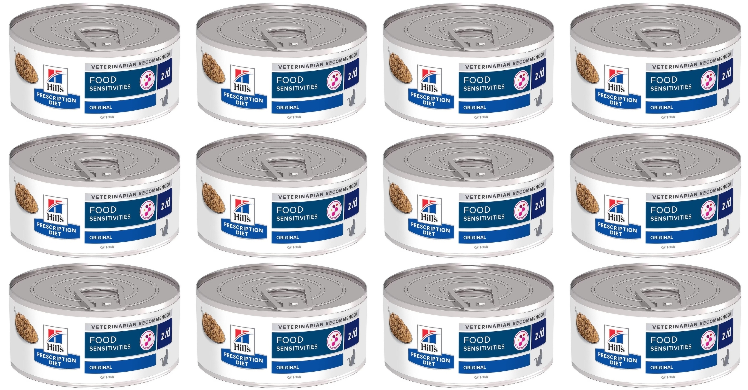 Levně Hill's Cat Z/d Food Sensitivities 12 x 156 g