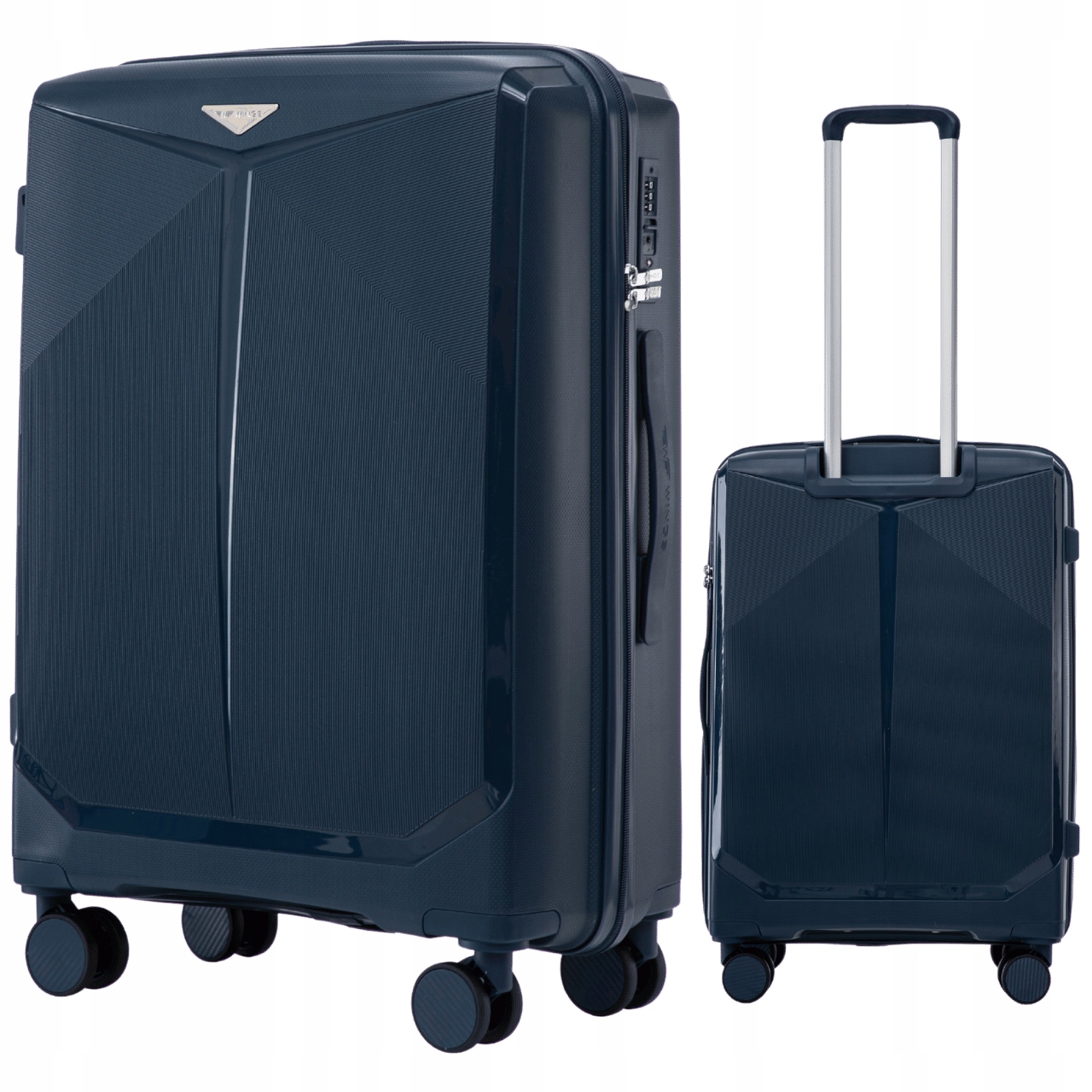 Střední cestovní kufr Wings z Polypropylenu, Tsa zámek, registrované zavazadlo