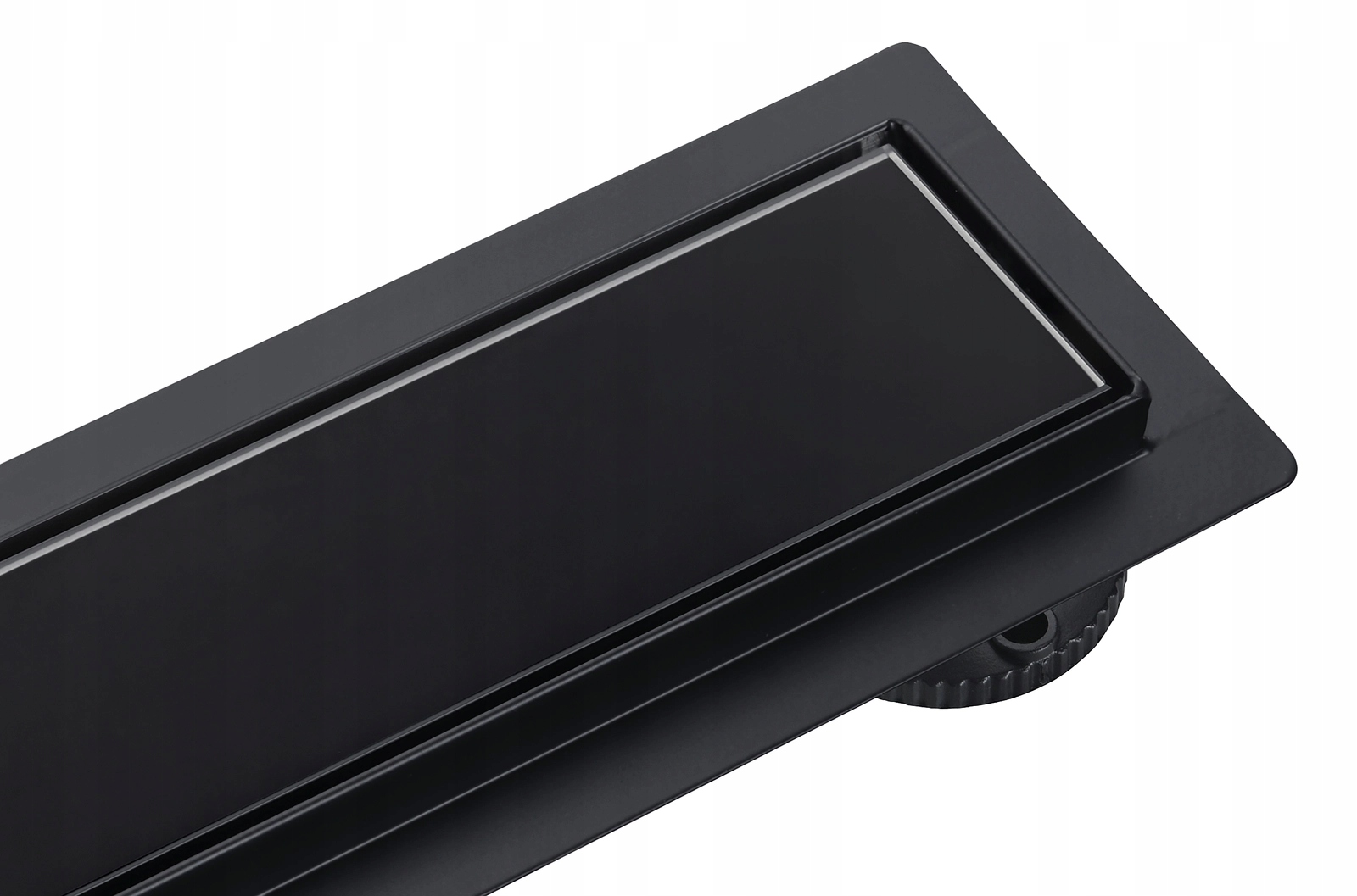 G-Drain Next Lineárny odtok 90 cm so skleneným panelom Double Dark GD-DD-90