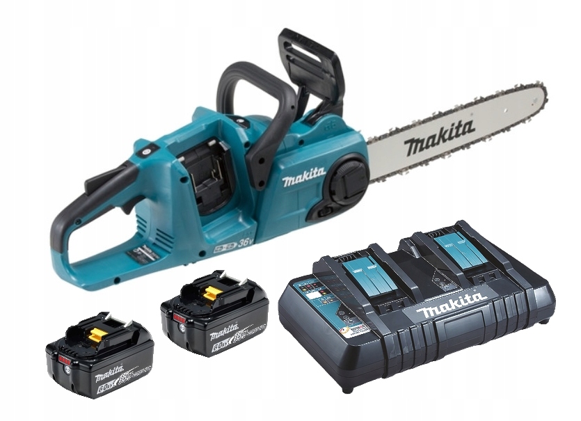 Makita Aku Piła Pilarka Łańcuchowa Lxt 2x18V 2x6Ah BL1860 DC18RD DUC353Z