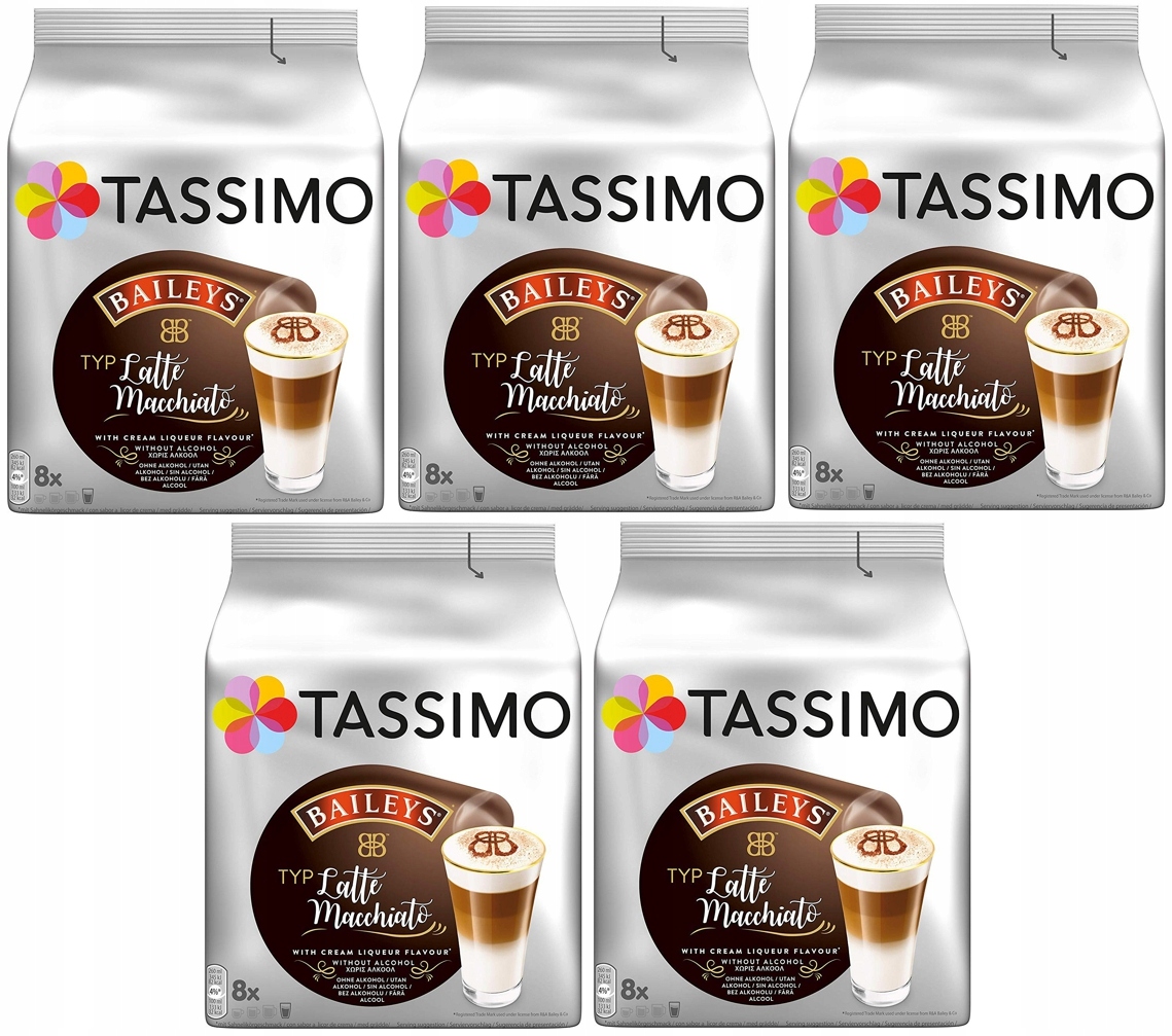 Капсули 5 х 16 TASSIMO BAILES LATTE MACCHIATO