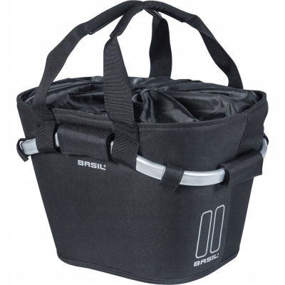 Přední košík na kolo Basil Carry All 15 l černý