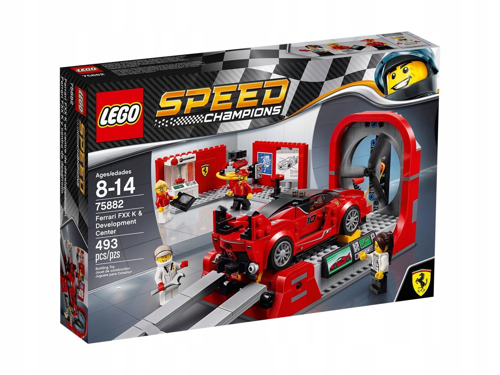 Lego Speed Champions 75882 Ferrari Fxx K a technické centrum Nové