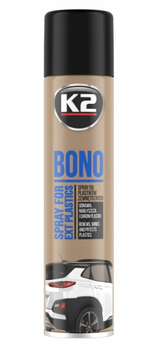 K2 Bono 300 ML Odnawia, nabłyszcza i chroni plastiki