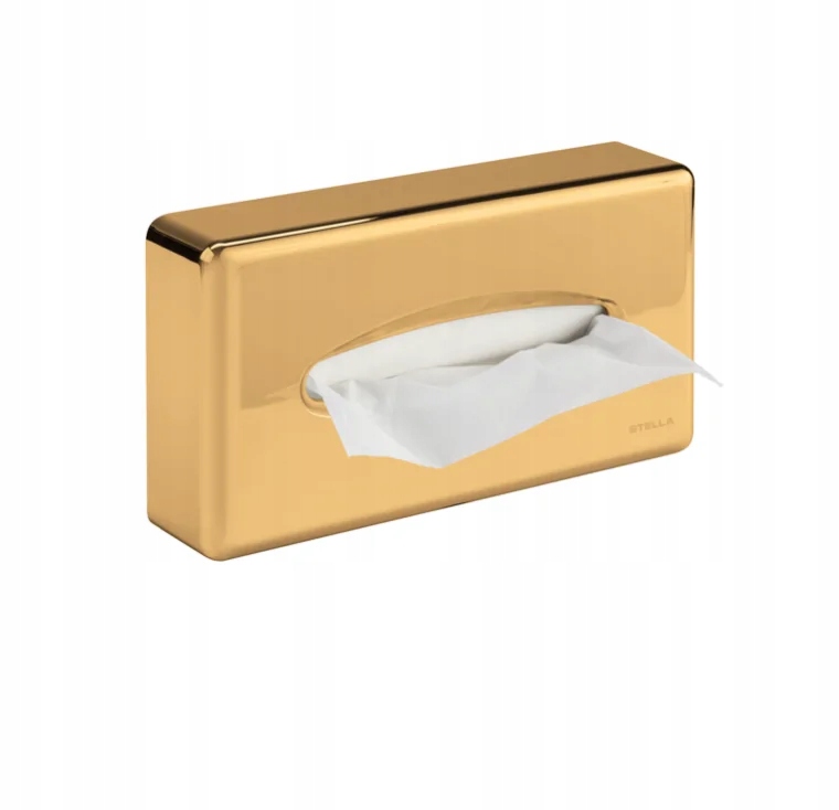 Dispenzor Stella pre hygienické utierky Abs zlatý lesk