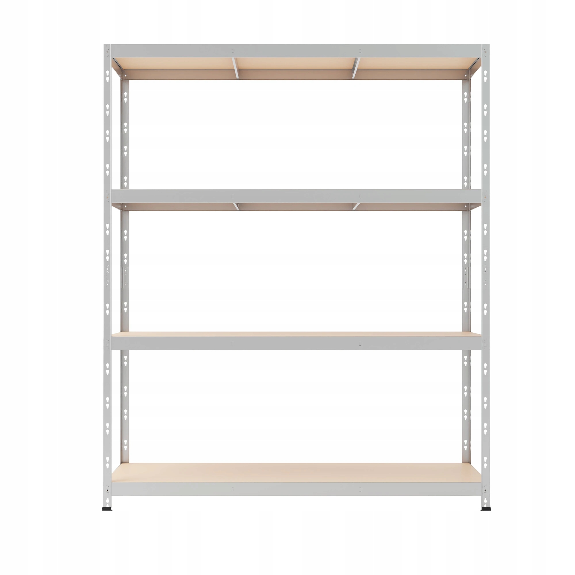 Opbergrek metaal - 35 x 90 x 180 cm - 150 kg - zwart