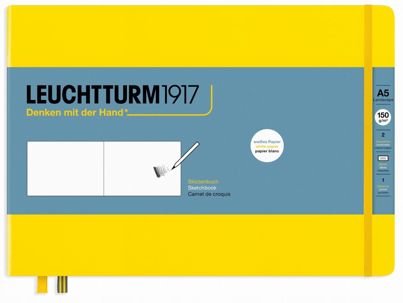 LEUCHTTURM1917 Szkicownik notatnik A5 Poziomy 9494449080 