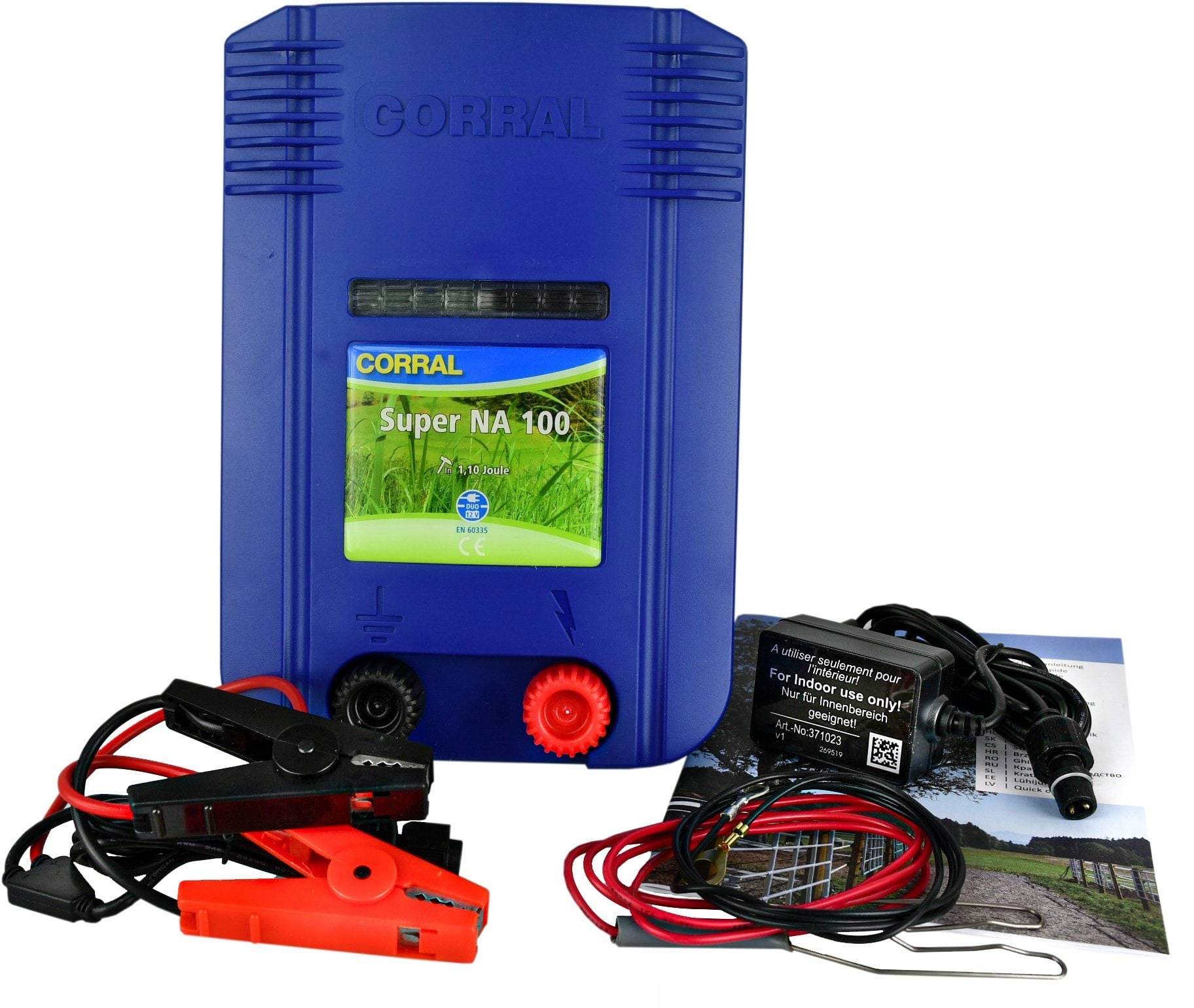 Univerzální Elektrizátor Corral Na 100 Duo Pro Koně A Dobytek 1,5J