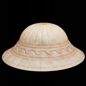 Skleněné stínítko velké 40 cm pro lustry, lampy, E27