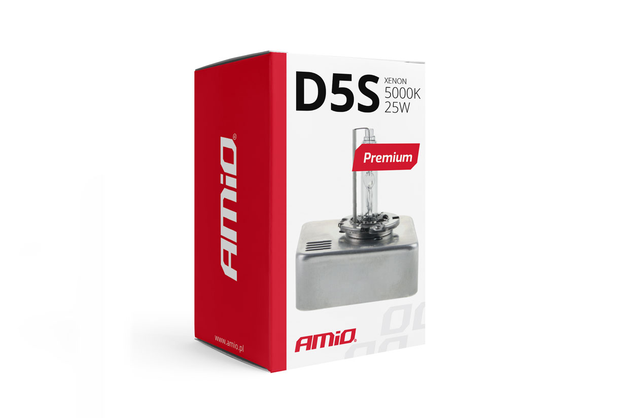 Amio Xenónová Žiarovka 12V D5S 25W 5000K Hid 1220