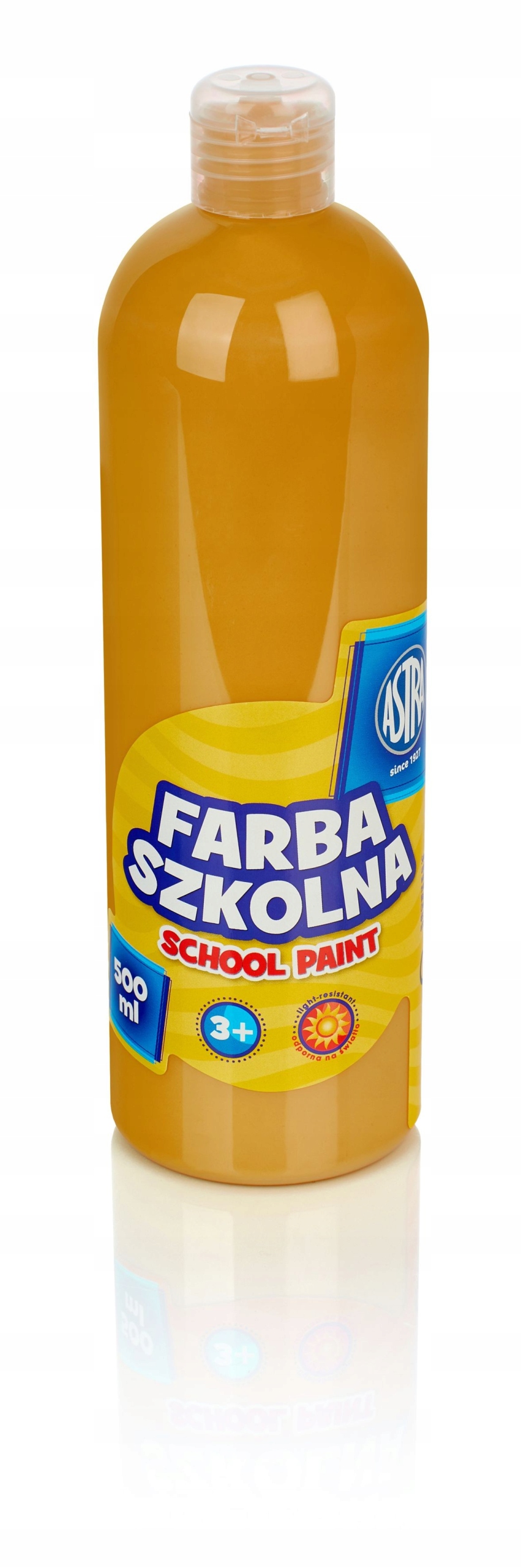

Farba szkolna 500 ml, brązowa jasna, Astra