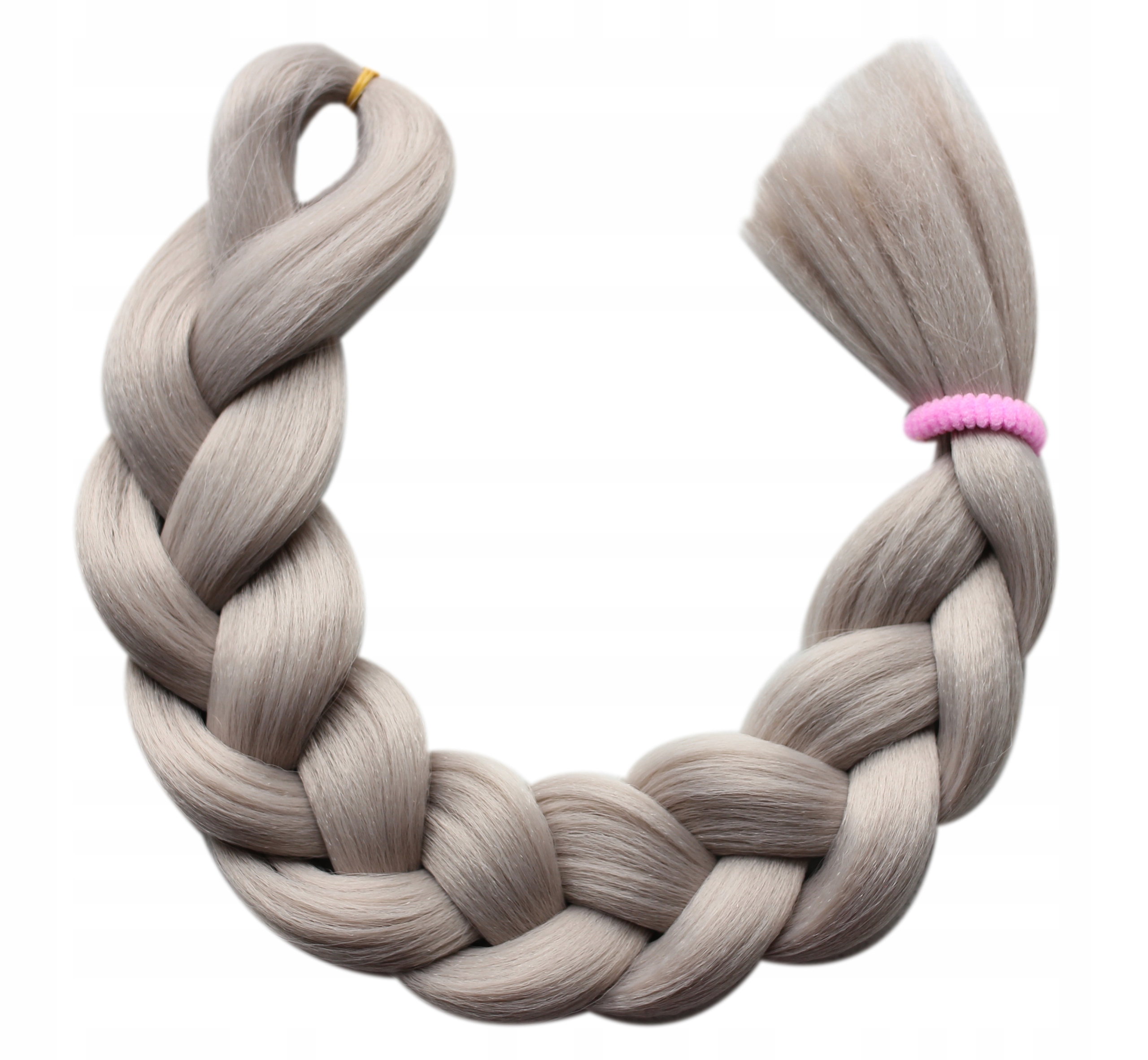 

Włosy Syntetyczne Warkoczyki Szary Blond 4503