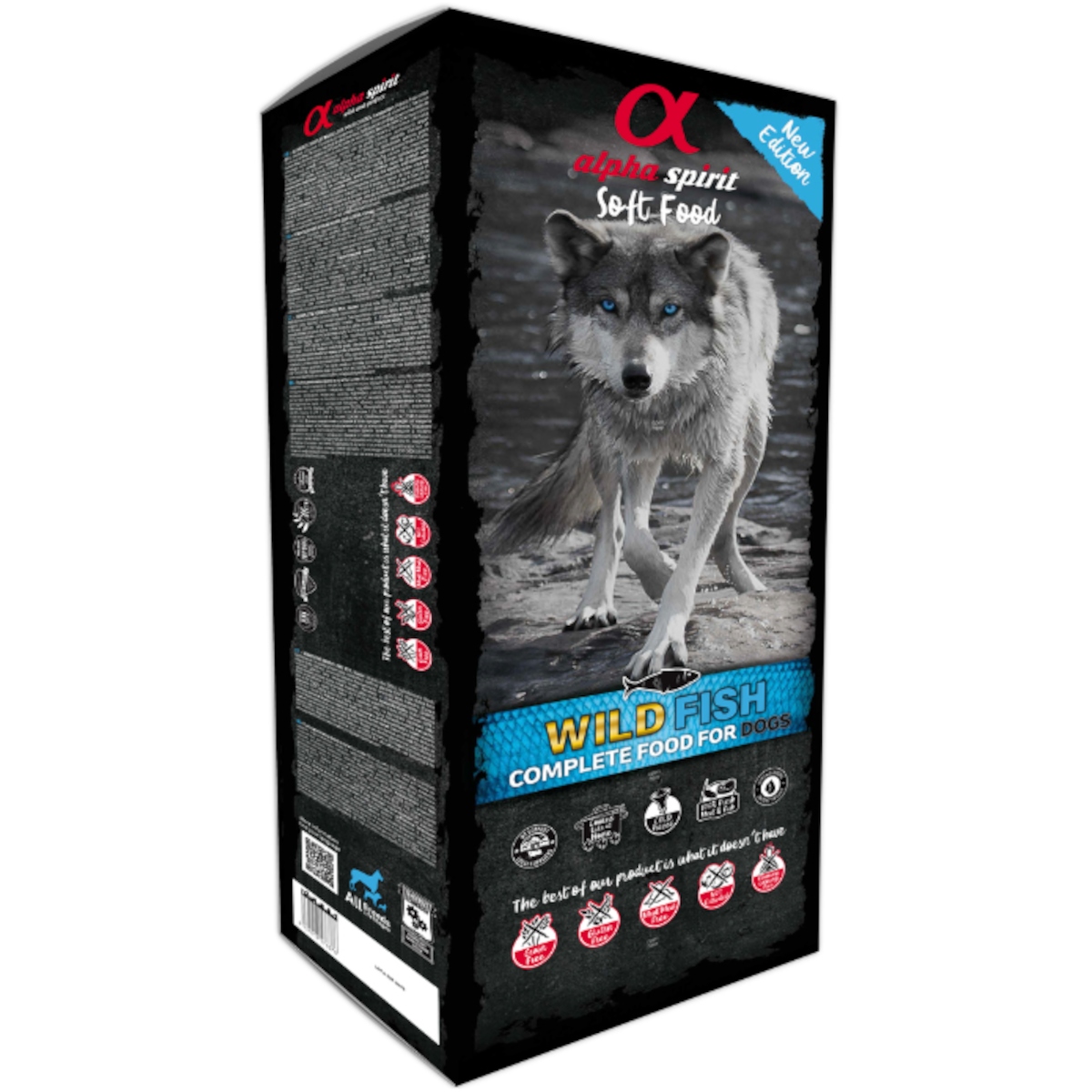 Levně Alpha Spirit Alpha Spirit Wild Fish 9 kg