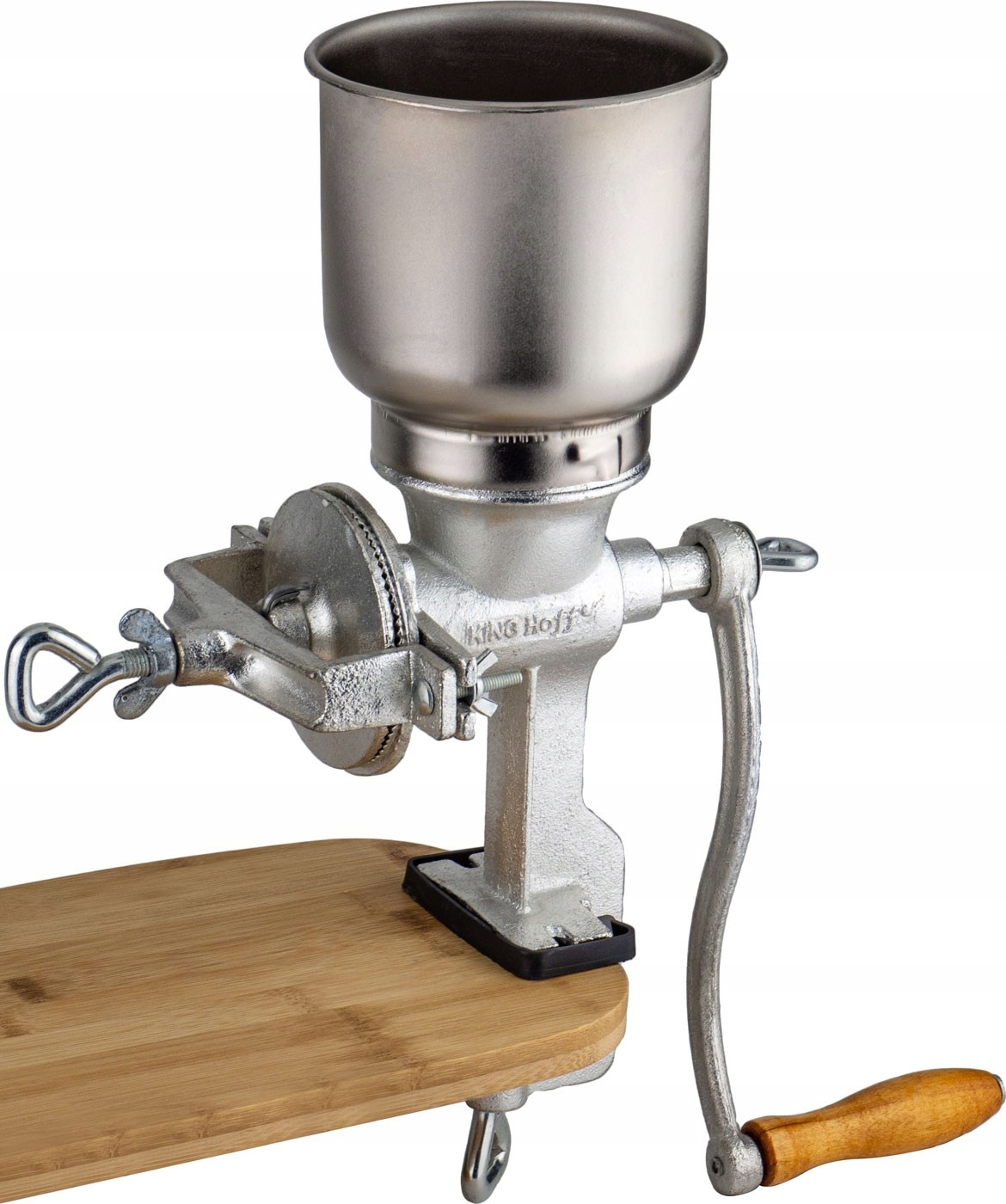 

Młynek Ręczny Żeliwny Zboża Ziarna Maku Śrutownik