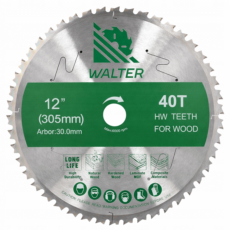 Tarcza do drewna 305x30 Z40 piła tarczowa widiowa Walter