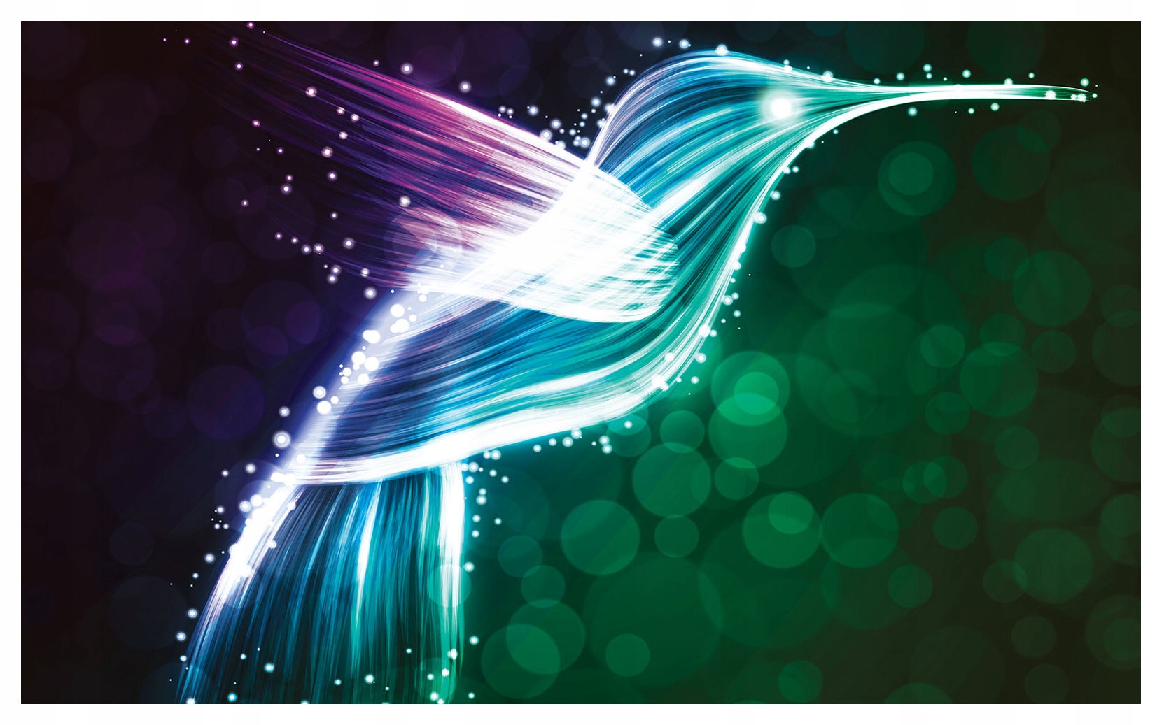 Fototapeta Kolibrík abstrakcia energia svetlo vinyl 312x219 lepidlo