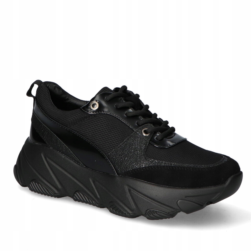 

Sneakersy Potocki 22-12029BK Czarne