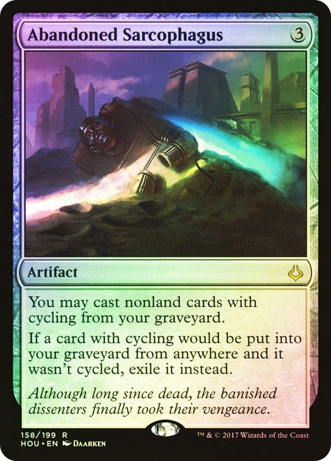 Abandoned Sarcophagus Foil Magic