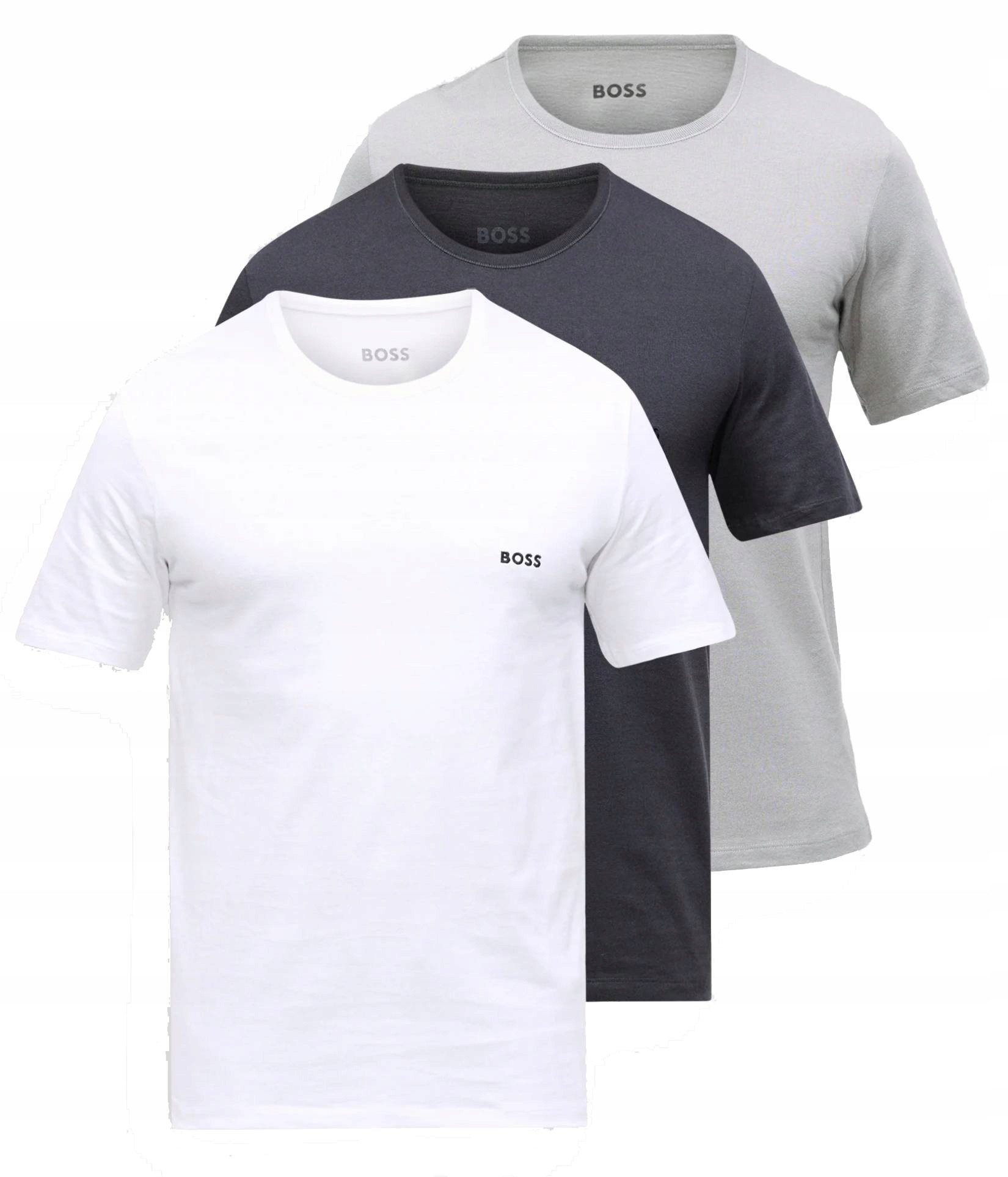 3pak zestaw męski t-shirt koszulki z krótkim rękawem Hugo Boss r. M