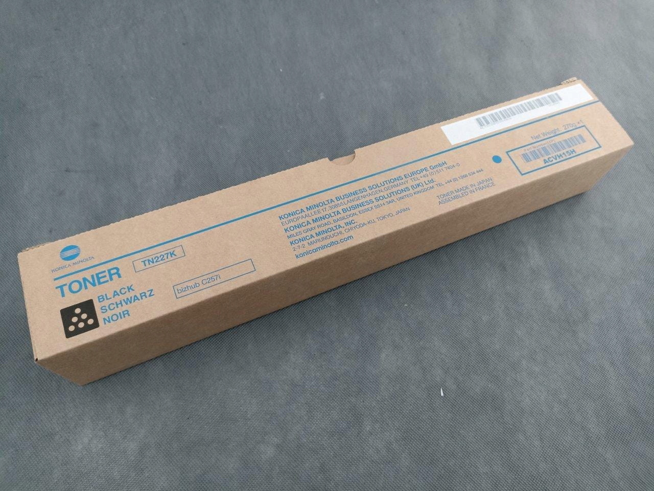 Toner Konica minolta ACVH150 TN227K černý (black)