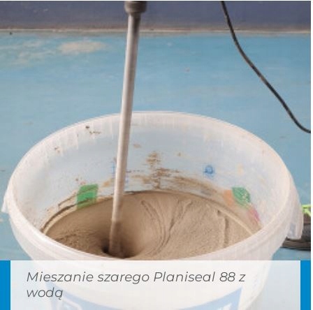 Zaprawa wodochronna PLANISEAL 88 szary 25kg MAPEI Stan opakowania oryginalne