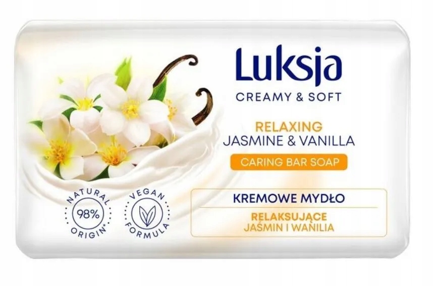 

Luksja Kremowe mydło Jaśmin I Wanilia, 90 g