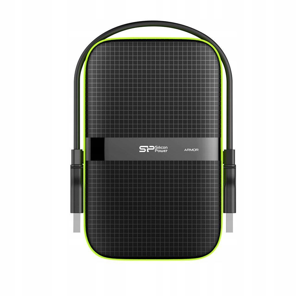 Externí disk Silicon Power Armor A60 5TB 2,5" Usb 3.0 Black-green/p