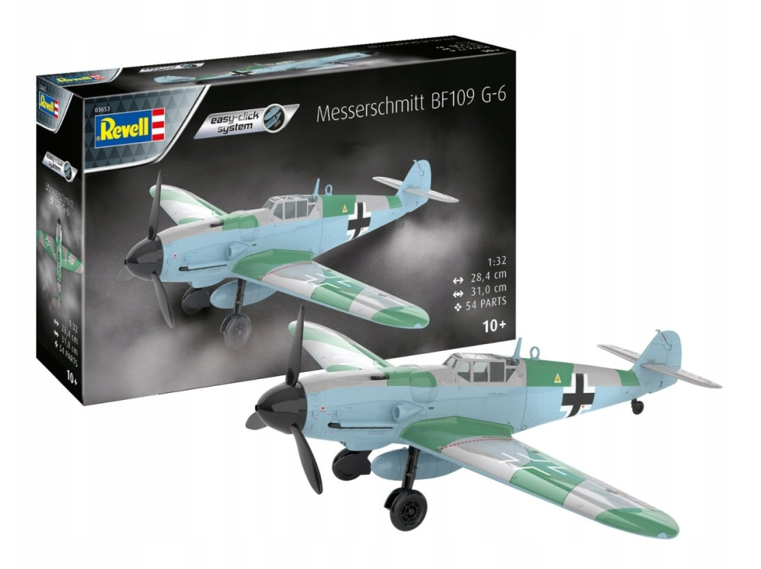 Revell 03653 Easy Click Messerschmitt Bf109 G-6 1:32