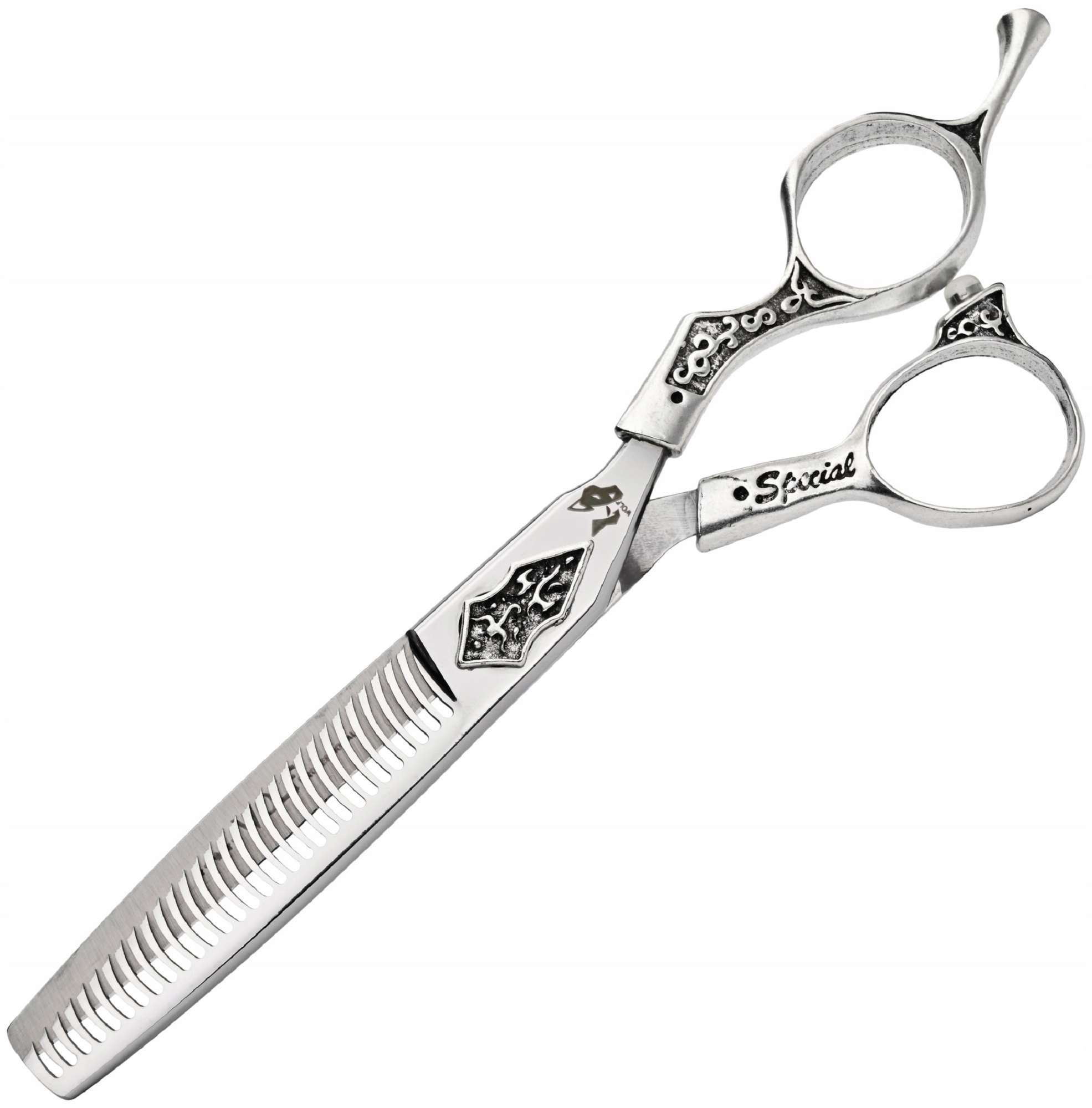 Barberské kadeřnické degustace pro stříhání vlasů offsetové rovné 6,0