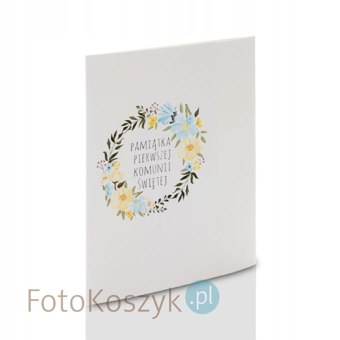 

Mini-Album Komunijny Ts wianek 2 zd 15x21 zakł