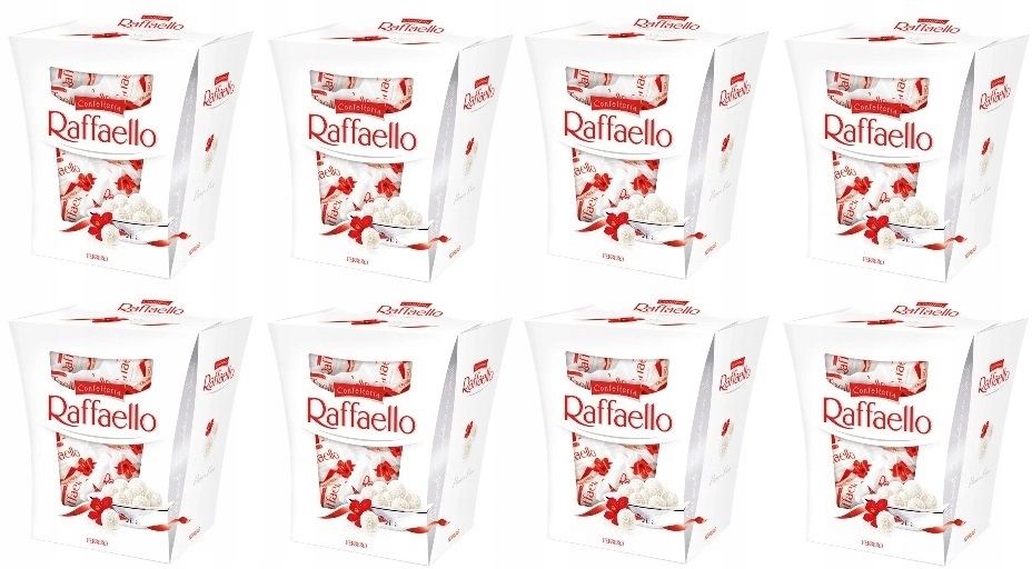 8x 230g Ferrero Raffaello praliny Karton