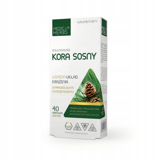 

Wyciąg z Kory Sosny Nadmorskiej Medica Herbs
