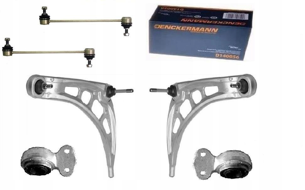 Rameno Ramena Pouzdra Bmw 3 E46 Přední 6 Ks.